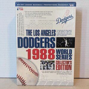 Los Angeles Dodgers 1988 MLB World Series Collector's Ed. 7-DVD Set - Excellent